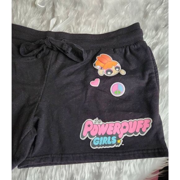 NWOT Cartoon Network the Powerpuff Girls XXL (19) black shorts - Picture 2 of 8